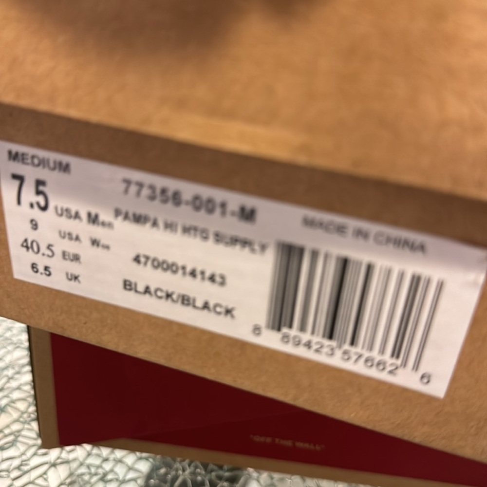 Palladium Authentic Style Pampa Hi Htg Supply Style 77356-001-M Men 7.5 Women 9 - Picture 11 of 11